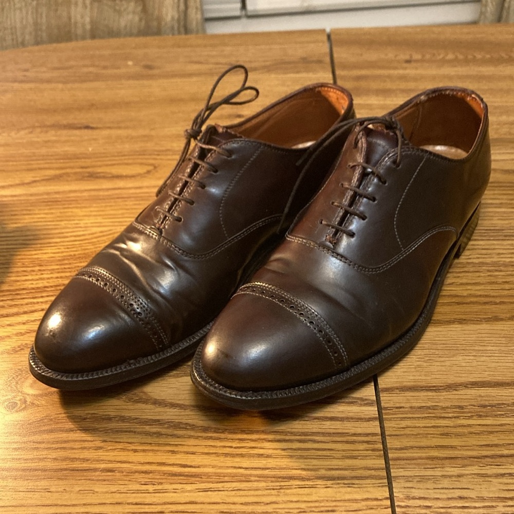 Alden Shell Cordovan Cap toe Oxford 8 D/B
